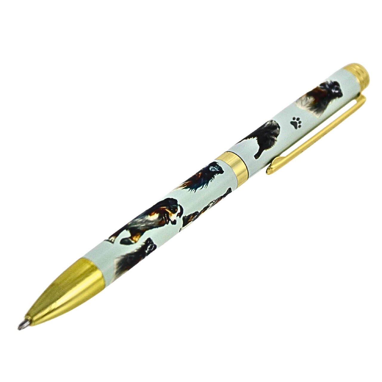 E & S Imports 5.5 Inch Australian Shepherd Ballpoint Pen Everyday Pen , Writing Dog Puppy Pet